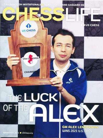 CLEARANCE - Chess Life Magazine - November 2021 Issue