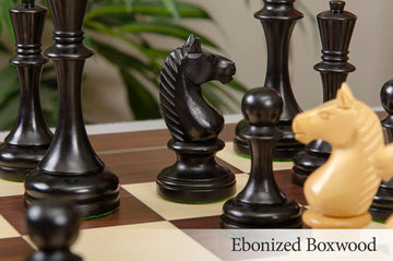 The Camaratta Collection - The Moscow 1935 Series Chess Pieces - 5.0