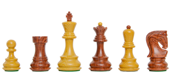 The Zagreb Series Chess Pieces - 3.75" King - Woodtek