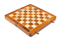 FOLDING WOODEN MAGNETIC Travel Chess Set - 10