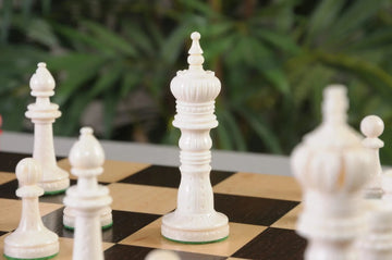 The Worthington Luxury Bone Chess Pieces - 4.0