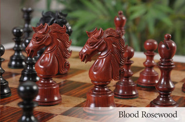 The Exotique Collection® - The Treviso Series Luxury Chess Pieces - 4.4