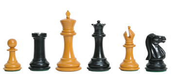 The Morphy Series Timeless Luxury Chess Pieces - 4.4" King