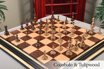 The Camaratta Collection - The Killarney Series Luxury Chess Pieces - 4.875