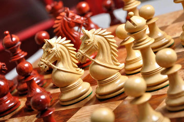 The Chesterfield Series Luxury Chess Pieces - 4.4