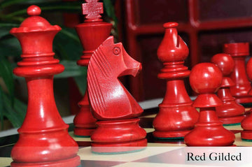 The Championship Series Gilded Chess Pieces - 3.75