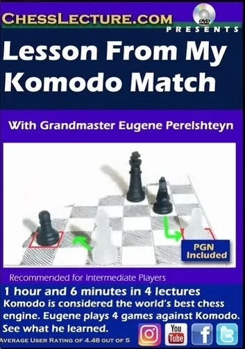 Lessons From My Komodo Match - Chess Lecture - Volume 180