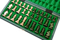 The Large Green Magnetic Chess Set