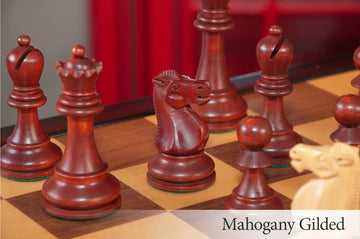 The Reykjavik II Series Tournament Chess Set and Tiroir Combination
