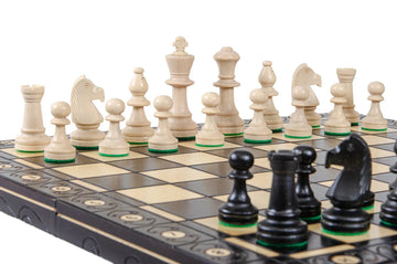 The Consul Chess Set - Black