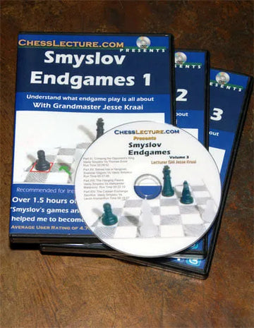 Smyslov Endgames - Complete Set - 3 DVDs - Chess Lecture