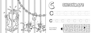 AlphaBetChess – Volume 2 – Coloring Book