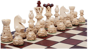 The Brown Ambassador Chess Set