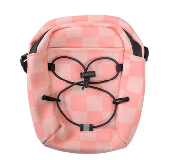 Checkered Chessboard Crossbody Bag