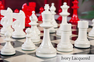 The W.T. Pinney Series Chess Pieces - The Camaratta Collection - 4.75