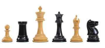 The Blackburne Series Luxury Chess Pieces - 4.4" King