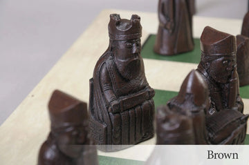 The Isle of Lewis Chess Set, Box, & Board Combination