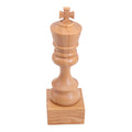 Decorative Wood Chess Piece - King