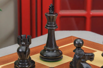 The Capablanca Chess Edition - Reykjavik II Series Chess Pieces - 3.75