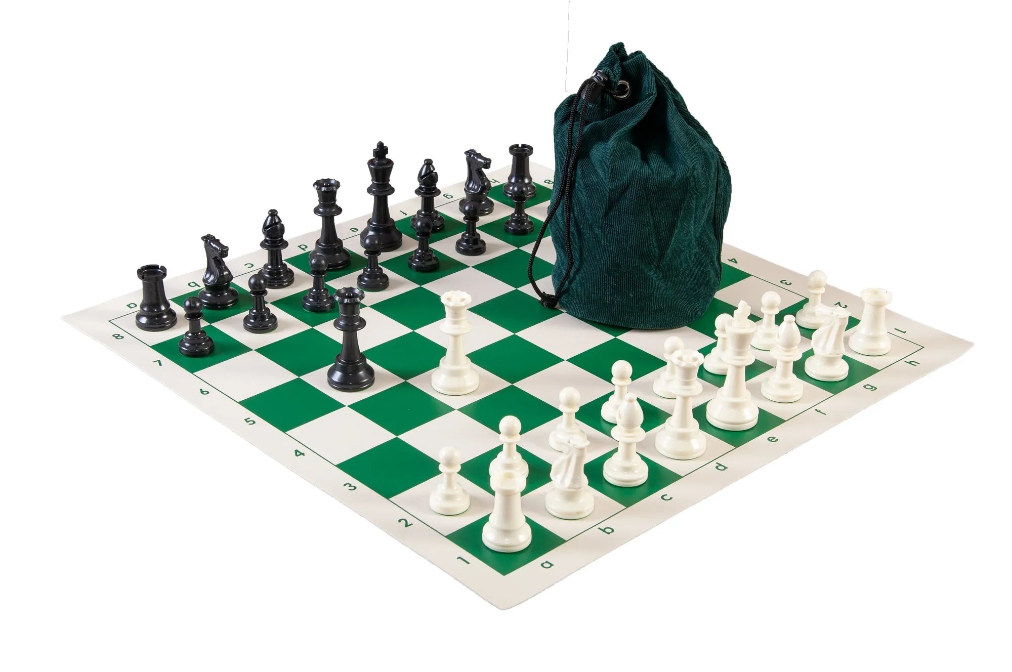 Drawstring Chess Set Combination - Single Weighted Regulation Pieces ...