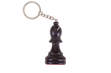 Wooden Chess Pieces Keychain