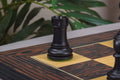 The Reykjavik II Series Bone Chess Pieces - 3.75