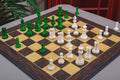 The Reykjavik II Series Bone Chess Pieces - 3.75