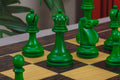 The Reykjavik II Series Bone Chess Pieces - 3.75