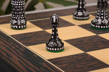 The Worthington Luxury Bone Chess Pieces - 4.0