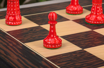 The Worthington Luxury Bone Chess Pieces - 4.0