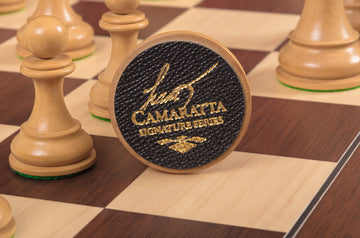 The British Chess Company Imperial Luxury Chess Pieces - 4.4