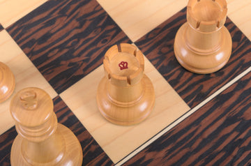 CLEARANCE - The Fischer Spassky 1972 Series Commemorative Chess Pieces - 3.75