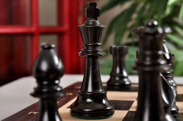 The Club Series Chess Pieces - 3.75