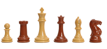 The Fischer Series Chess Pieces - 4.0" King - Woodtek