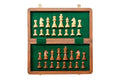 FOLDING WOODEN MAGNETIC Travel Chess Set - 10