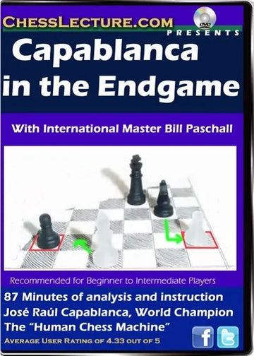 E-DVD Capablanca in the Endgame - Chess Lecture - Volume 61