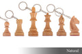 Wooden Chess Pieces Keychain