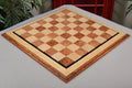 Signature Contemporary VI Luxury Chess board - OLMO BURL / BIRD'S EYE MAPLE - 2.5