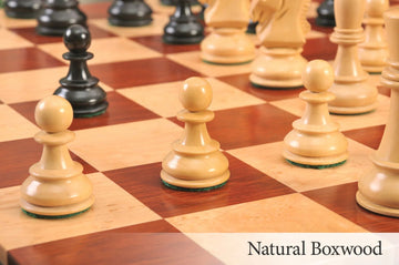 The Fischer Dubrovnik II Series Chess Pieces - 3.625