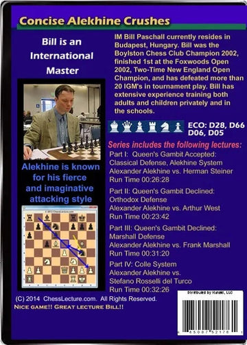 Concise Alekhine Crushes - Chess Lecture - Volume 110