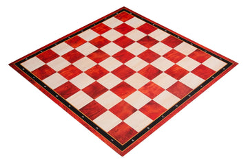 Red Mahogany - Full Color Thin Mousepad Chess Board