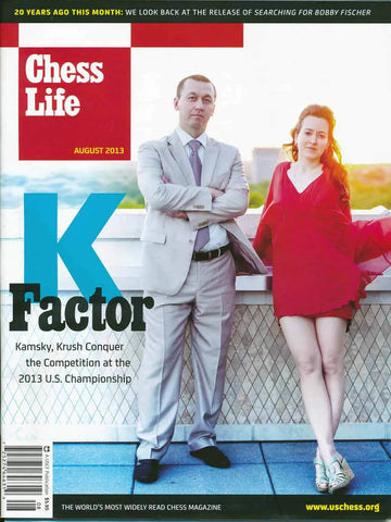 CLEARANCE - Chess Life Magazine - August 2013 Issue