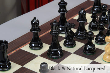 The Windsor Series Wood Chess Set, Box, & Board Combination