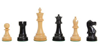 The British Staunton Series Chess Set - 4.0" King