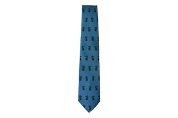 Blue Knight - Chess Tie