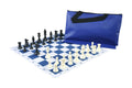 Superior Chess Set Combination with Thin Mousepad Board - Single Weighted Regulation Pieces | Thin Mousepad Board | Superior Bag