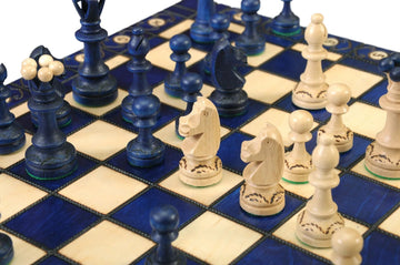 The Blue Ambassador Chess Set