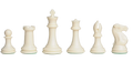 The Fischer Series Plastic Chess Pieces - 4.0