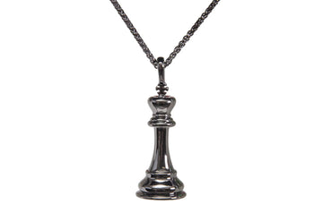 Caissa Collection Chess Pendant Necklace – KING