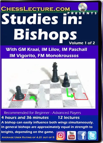 E-DVD Studies in: Bishops - Chess Lecture - Volume 169 - 2 DVDs